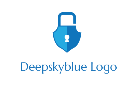 lock in shield logo