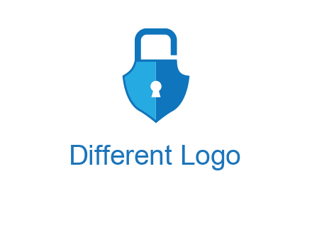 lock in shield logo
