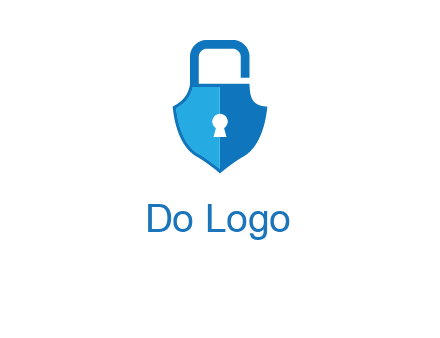 lock in shield logo