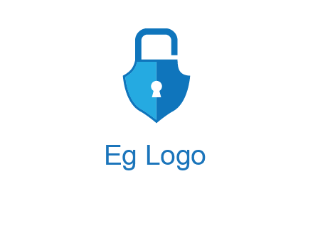 lock in shield logo