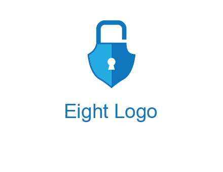lock in shield logo