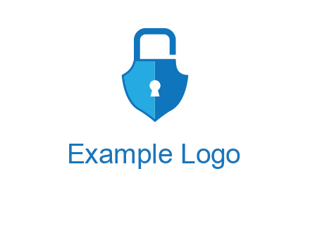 lock in shield logo