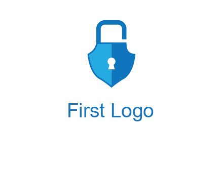 lock in shield logo