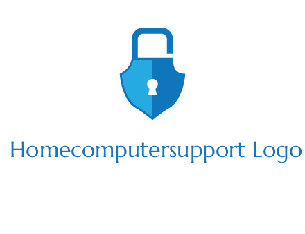 lock in shield logo