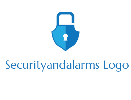 lock in shield logo