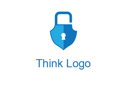 lock in shield logo