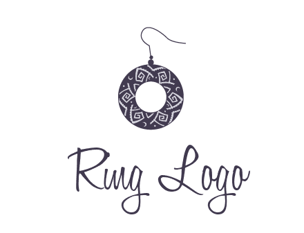 earring jewelry logo