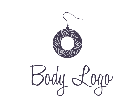 earring jewelry logo