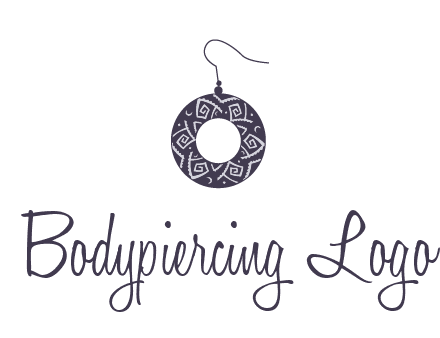 earring jewelry logo