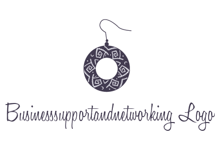 earring jewelry logo