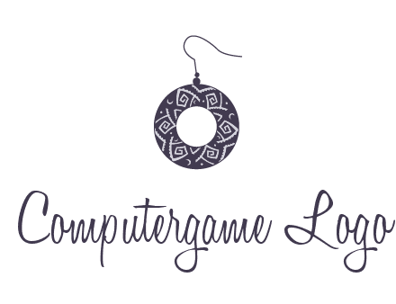 earring jewelry logo