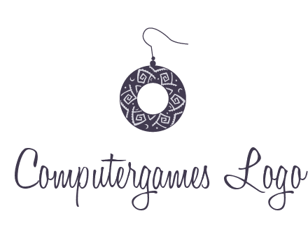earring jewelry logo