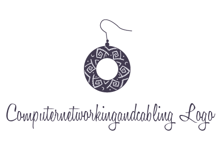 earring jewelry logo