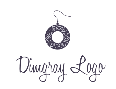 earring jewelry logo