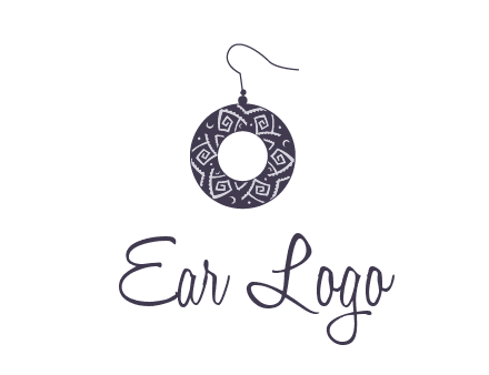 earring jewelry logo