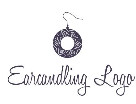 earring jewelry logo