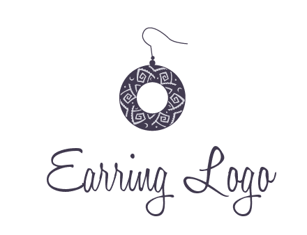 earring jewelry logo