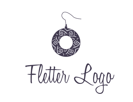 earring jewelry logo