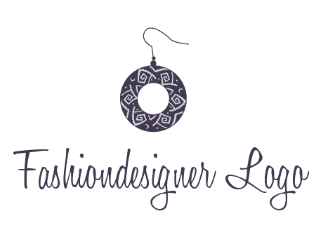 earring jewelry logo