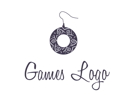 earring jewelry logo