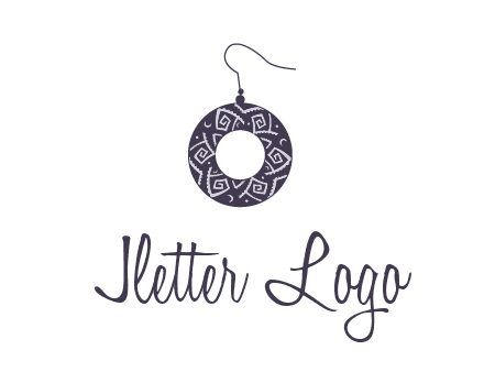 earring jewelry logo