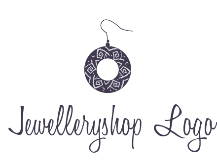 earring jewelry logo