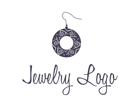 earring jewelry logo