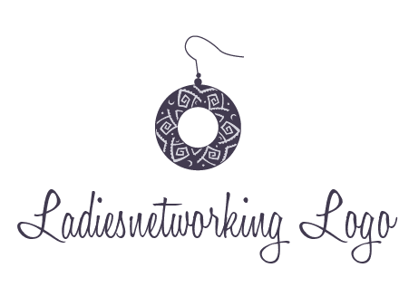 earring jewelry logo