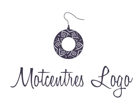 earring jewelry logo