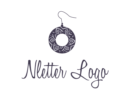 earring jewelry logo