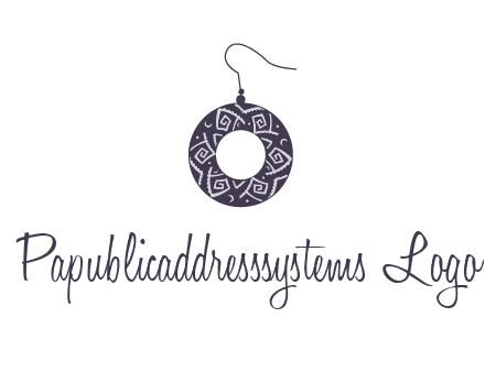 earring jewelry logo