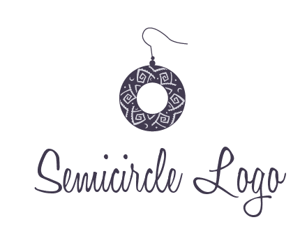 earring jewelry logo