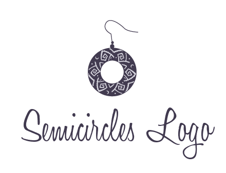 earring jewelry logo
