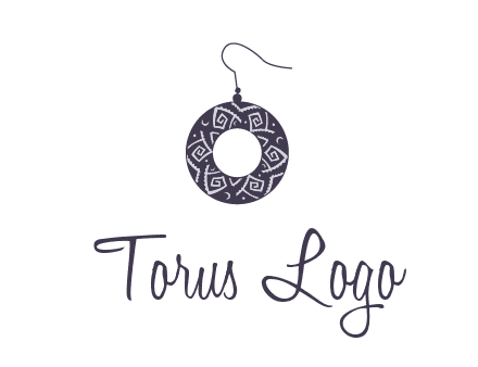 earring jewelry logo