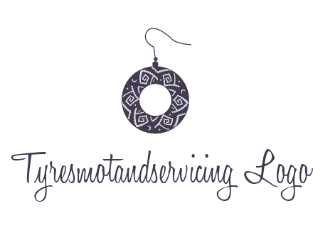 earring jewelry logo