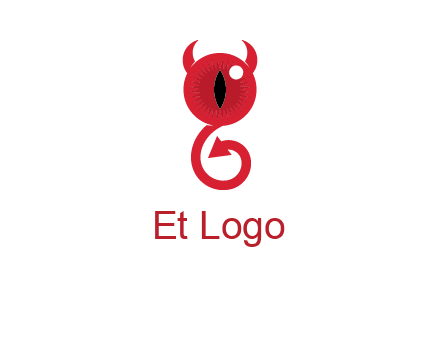 devil eye logo