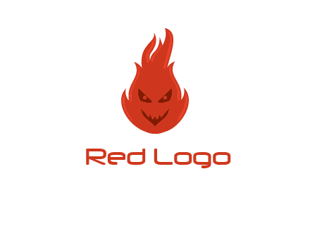 evil fire logo