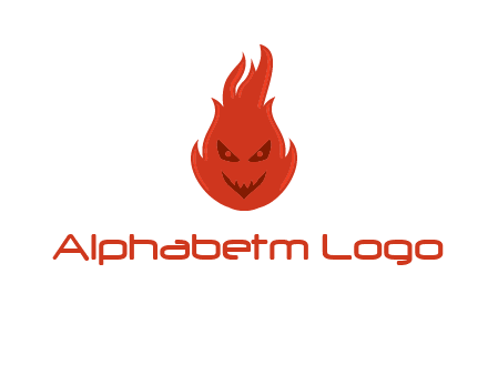evil fire logo