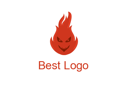 evil fire logo