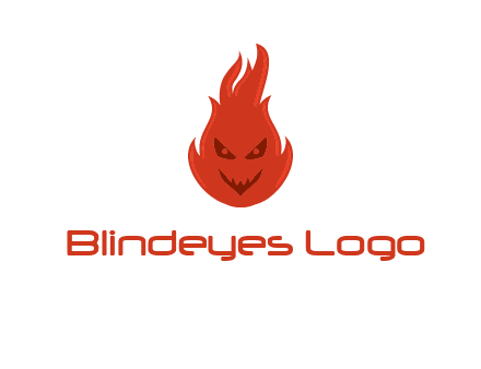 evil fire logo