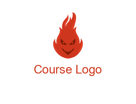 evil fire logo