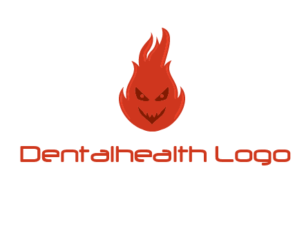 evil fire logo