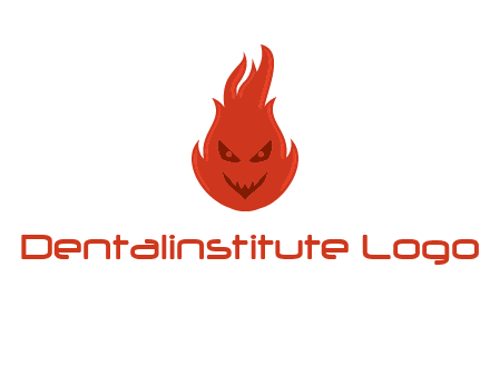 evil fire logo