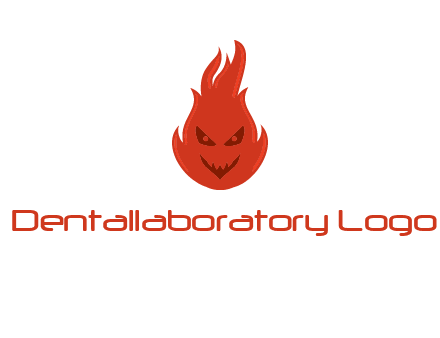 evil fire logo