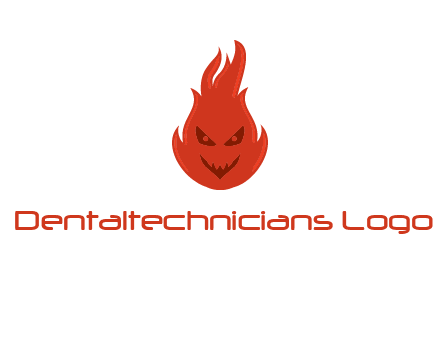 evil fire logo