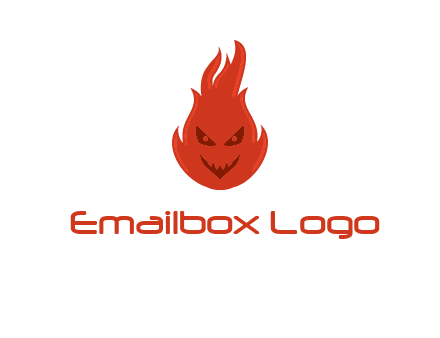 evil fire logo