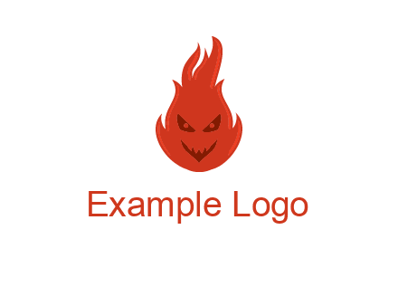 evil fire logo