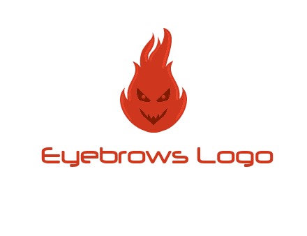 evil fire logo