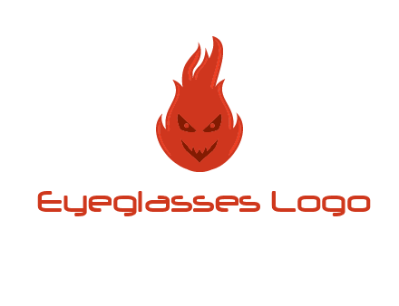 evil fire logo