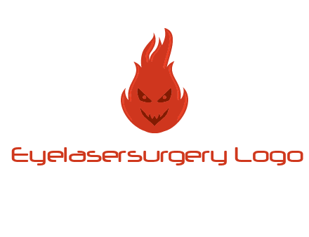 evil fire logo